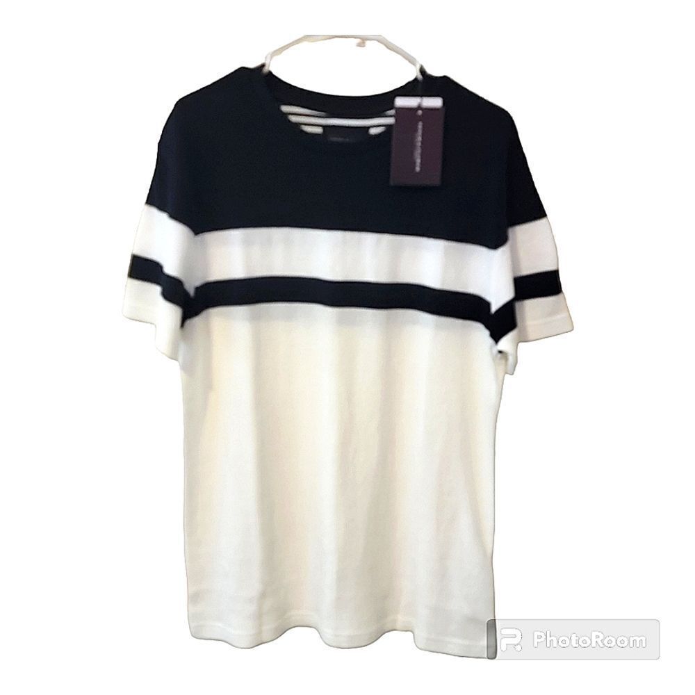 Denim and Flower white and black NWT Mens tshirt Size M